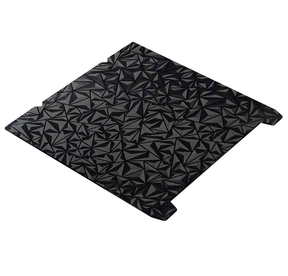 Color: GRAY, Size: 2.25mm - K1C 235x235 Bed 310x315 Build Plate For Creality K1 Max K1 Pei Plate Ender 3 S1 Spring Steel Magnetic Pei Sheet Pey Build Plate