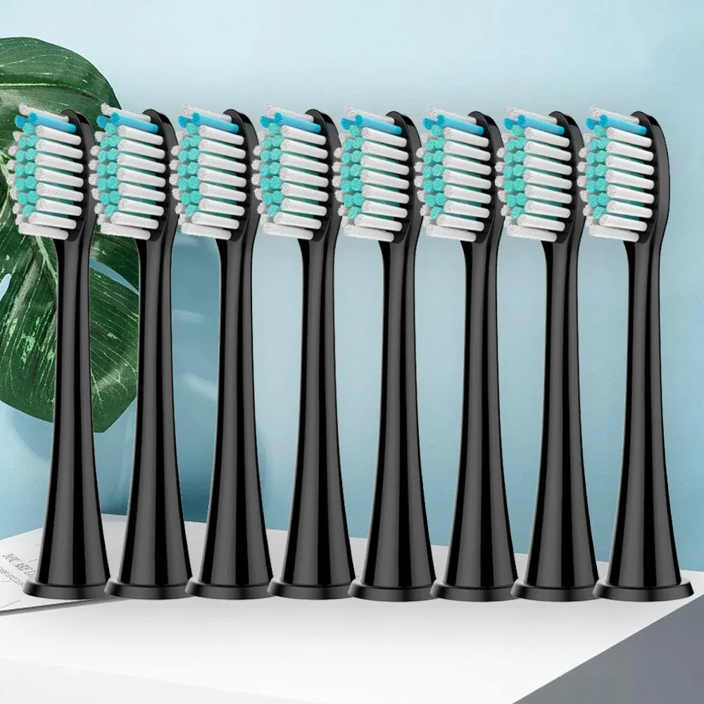 Color: Ivory - Electric toothbrush replacement head, Philips Sonicare toothbrush head, sonic vibration cleaning toothbrush head