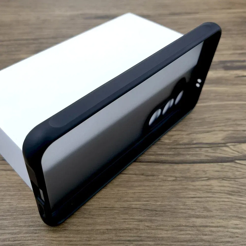 Color: black, Compatibility by Model: Galaxy A05 - Luxury Matte Case For Samsung Galaxy A56 A55 A54 A53 A52 A36 A35 A34 A13 A14 A15 A16 A17 A25 A26 A06 A05 A07 Protective Cover