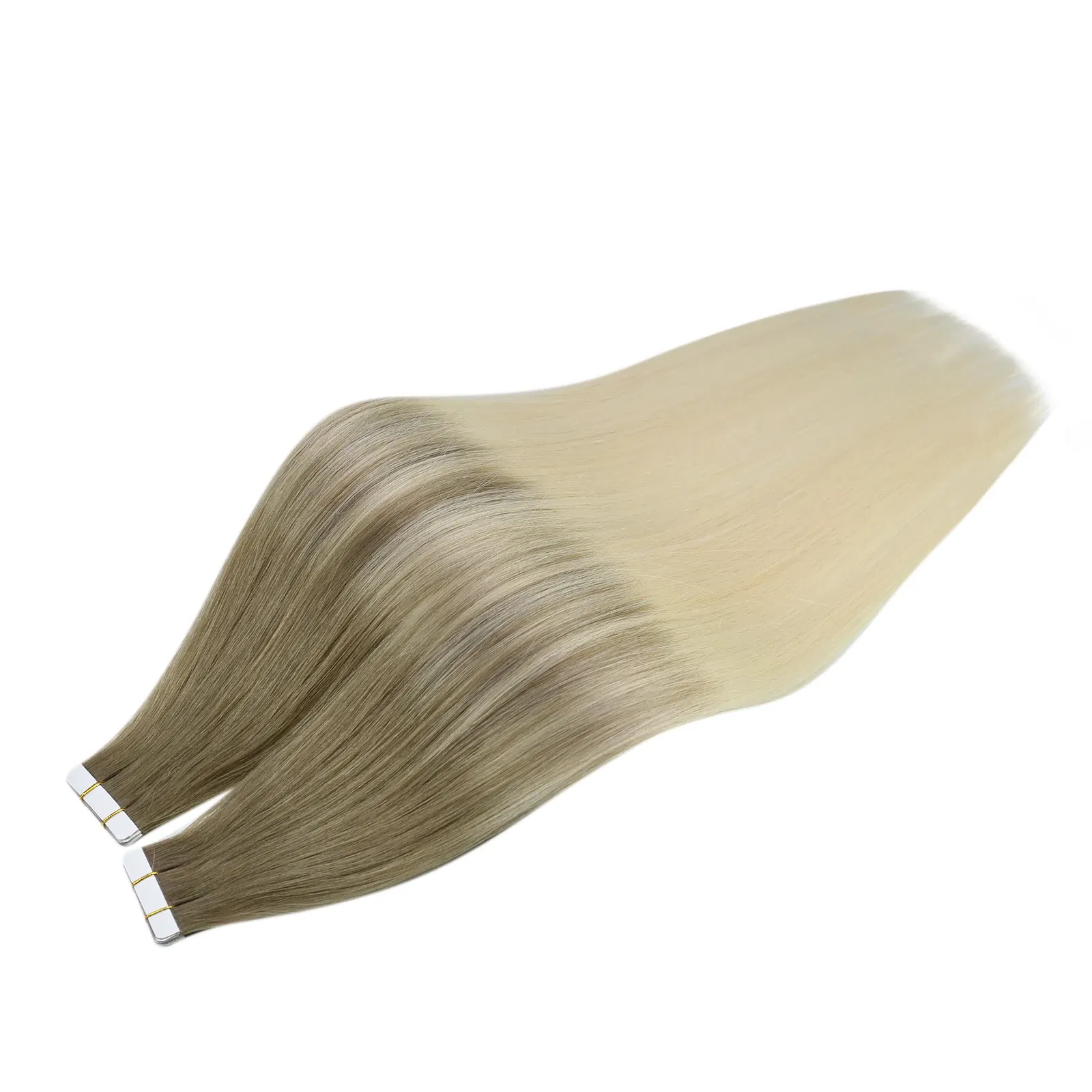 Color: P6G/9G, Items per Package: 40 pcs, Length: 20 INCHES, Life Span: 12 months - [Last 12 Months] Ugeat Tape in Hair Extensions Virgin Human Hair 10A Grade Tape in Extensions  Human Hair