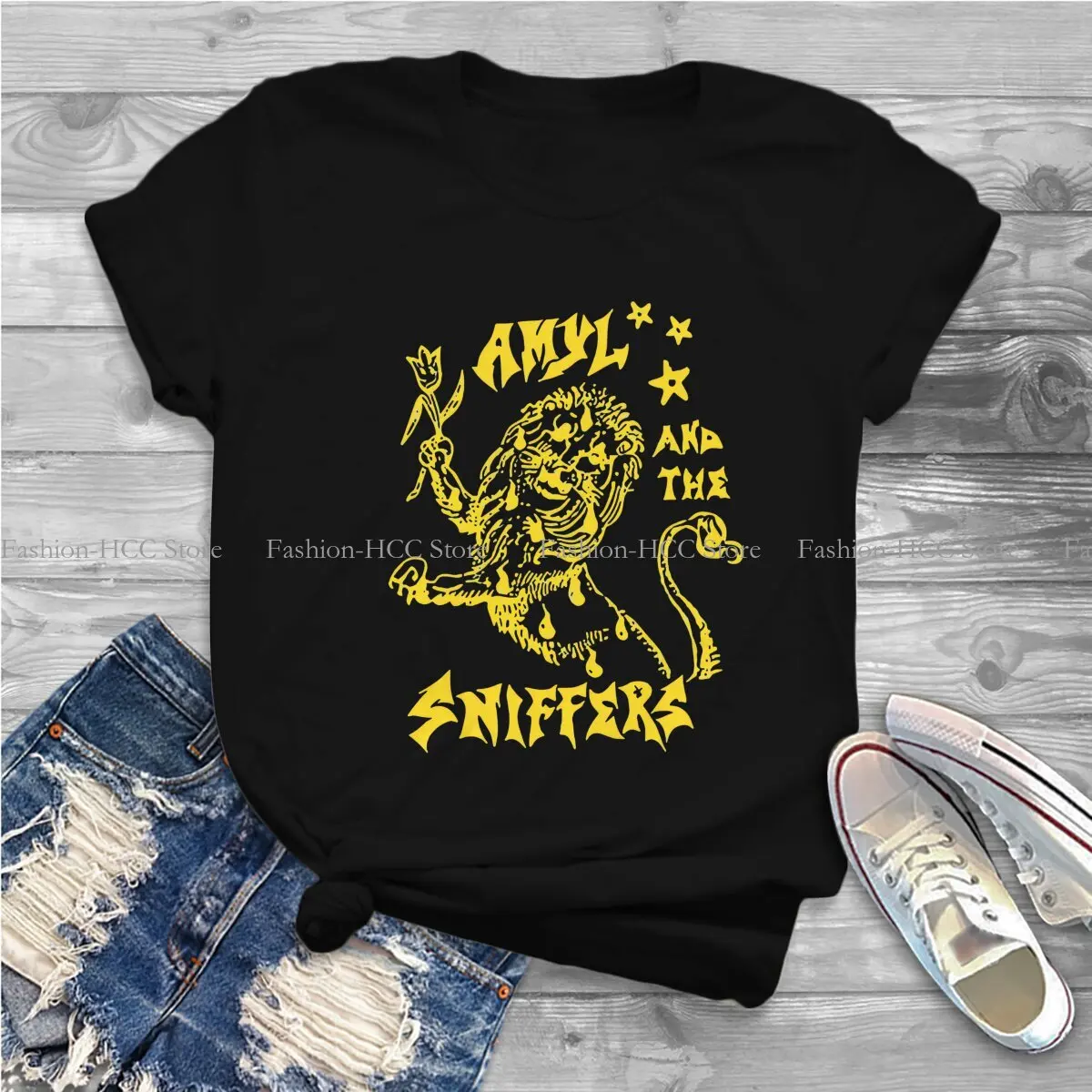 Color: WHITE, Size: L - Classic Unique Polyester TShirt Lion Comfortable Creative Graphic  T Shirt Stuff