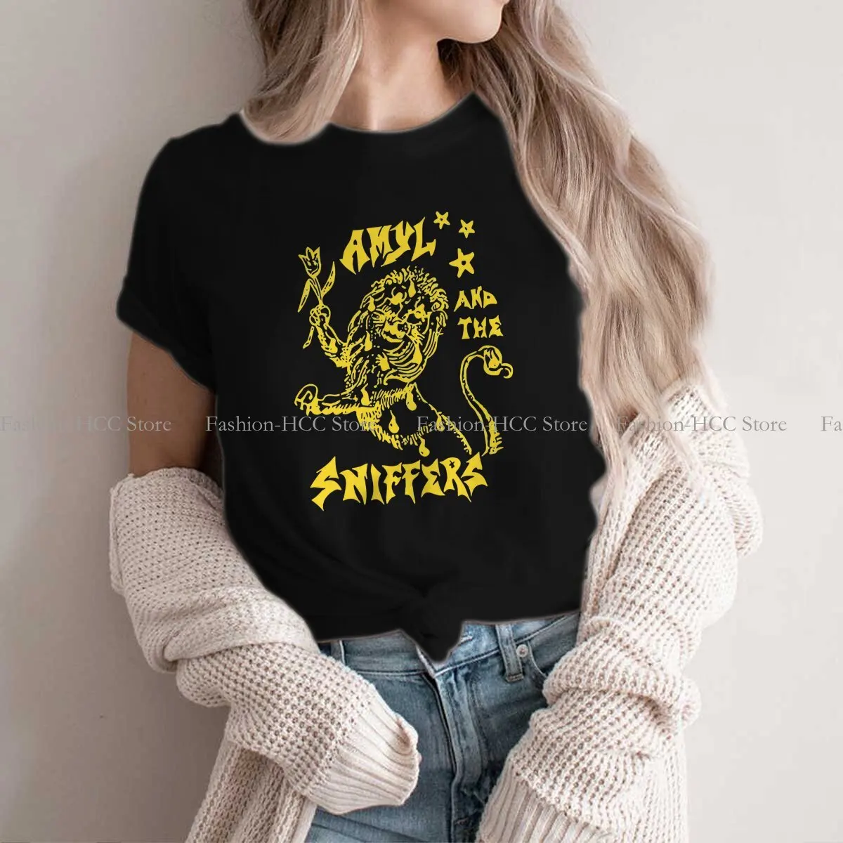 Color: WHITE, Size: L - Classic Unique Polyester TShirt Lion Comfortable Creative Graphic  T Shirt Stuff