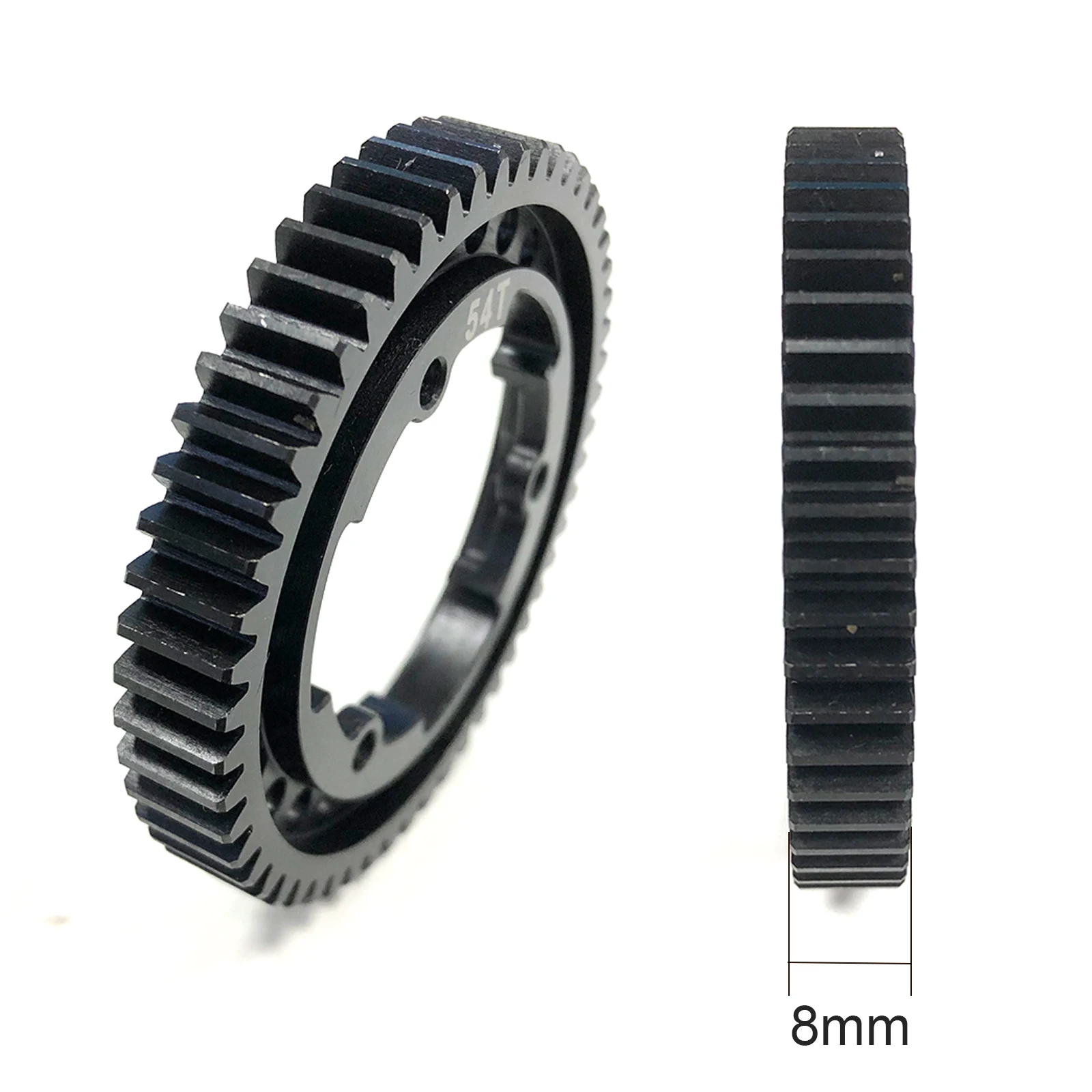 Color: Yellow - M1 46T 50T 52T 54T HardenedSteel Motor gear for 1/5 Traxxas X-Maxx 1/7 X0-1 1/10 Maxx 1/10 E-REVO 2.0 VXL RC Model Upgrade Parts