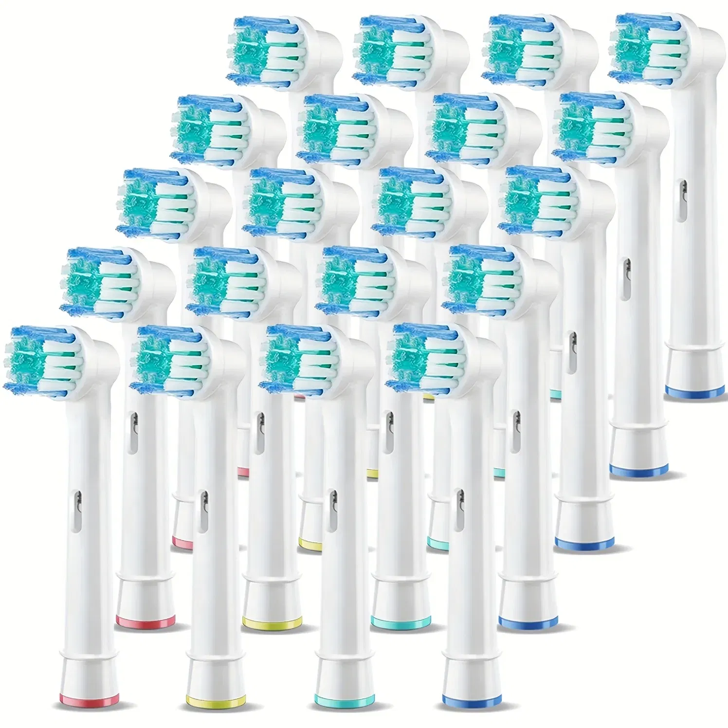 Color: Ivory - Compatible with Oral B electric toothbrush head p2/4000/3757/d12/3766 Braun replacement head universal