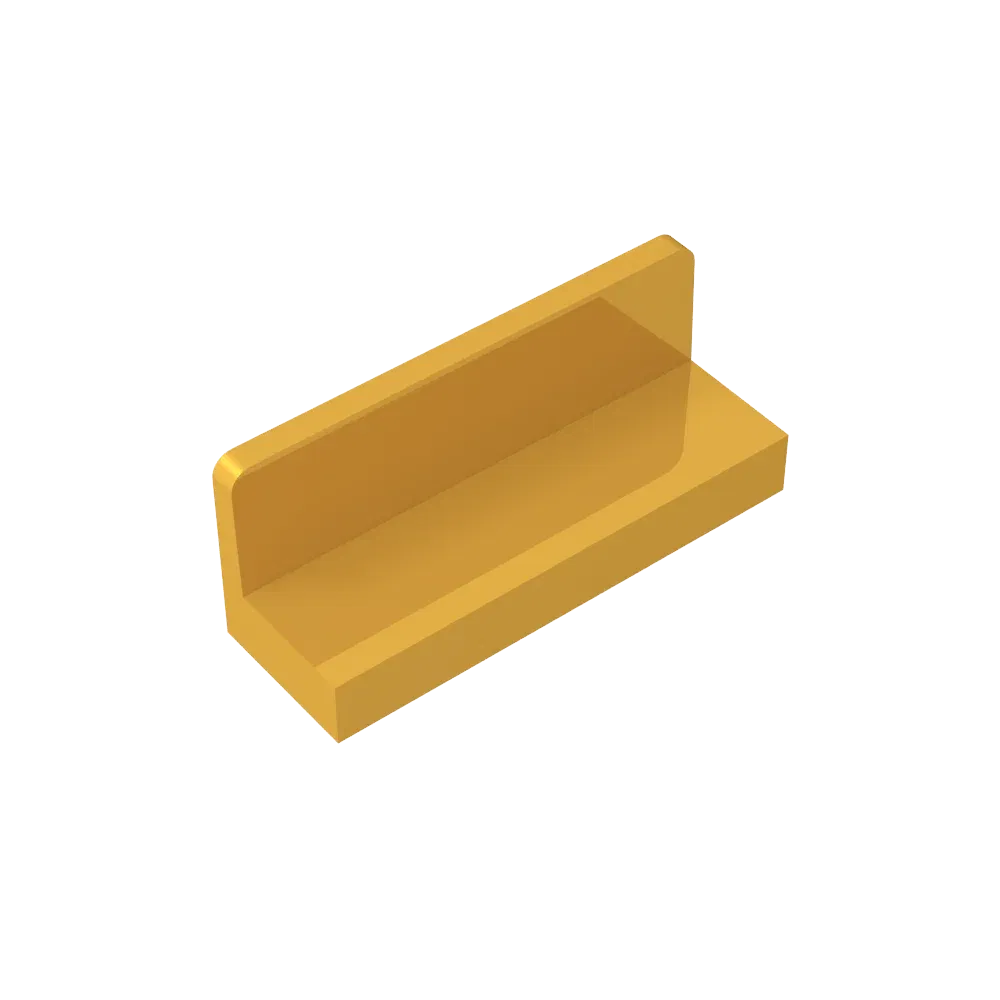 Color: Clear - Gobricks GDS-M226 Panel 1 x 3 x 1 compatible with lego 23950 Assembles Building Blocks children's toys
