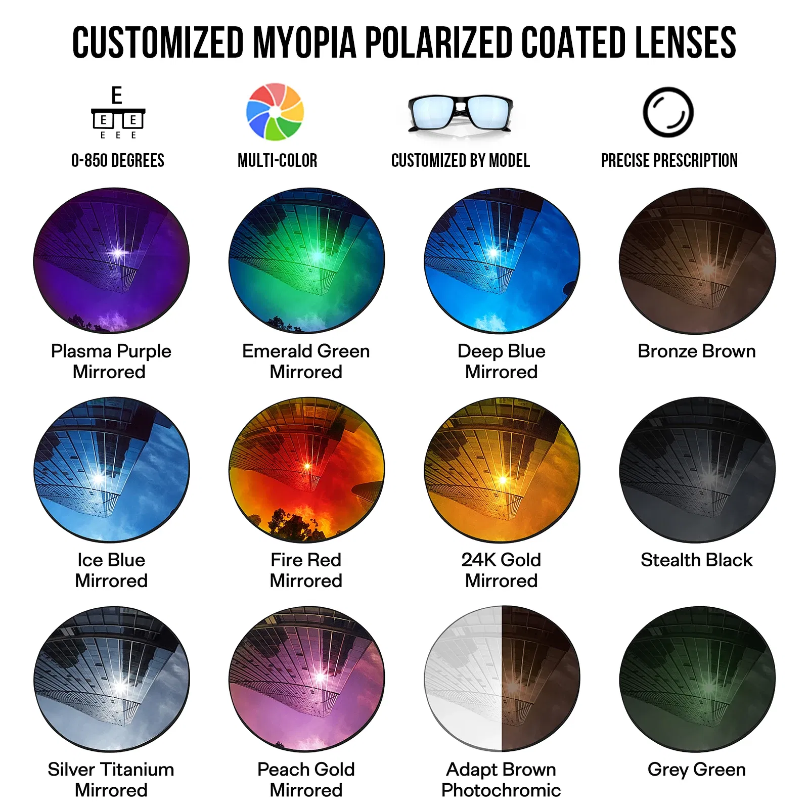 Lenses Color: Lake Blue, Lenses Degree: