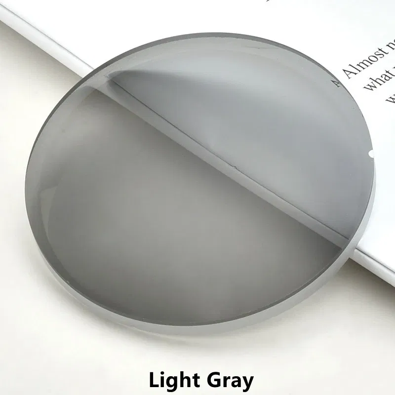 Lenses Color: Silver, Lens Index: 1.56 - YIMARUILI 1.49 1.56 1.61 1.67 Polarized Lens Sunglasses Lens UV400 Optical Prescription CR-39 Resin Colorful Mirror Lens 1 Pair