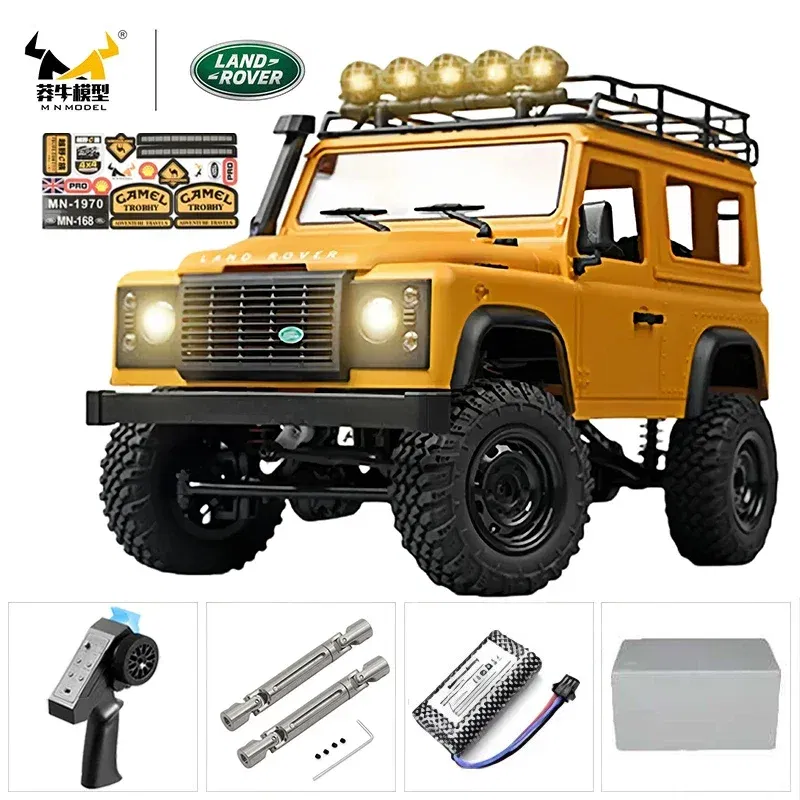 Color: DEEP BLUE - MN MN82 1:12 Retro Rc Car With LED Lights Full-scale Simulation LC79 Professional 4WD Remote Control Pickup RC Truck Model Toys