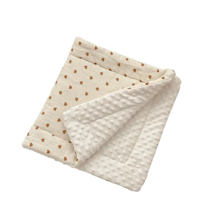 Color: Brown - Baby Stroller Seat Cushion Soft Mattress Kids Pushchair Car Mat Stroller Accessories