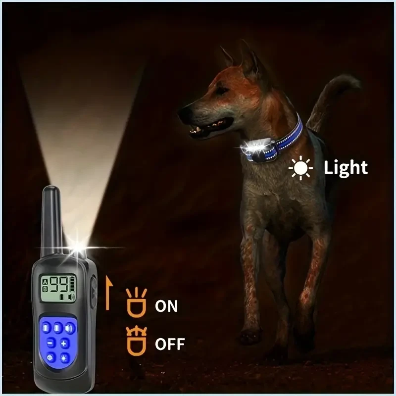 2000ft Range Vibrating Dog Training Collar