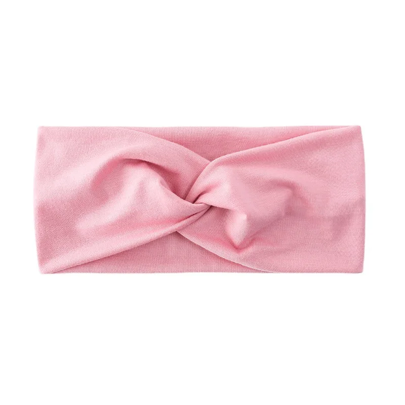 Color: GRAY, Ships From: CHINA - Pilates Elastic Hair Bands Yoga Headband Running Cycling Sweatband Turban Makeup Hair Hoop Makeup Headwrap Women