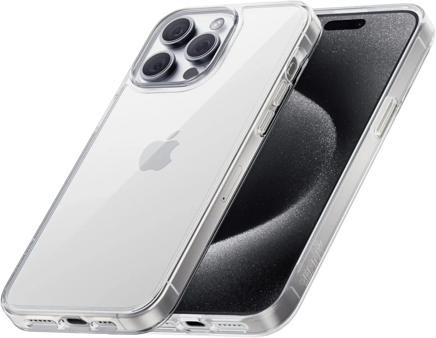 Color: Beige, Material: Plastic - For iPhone 16 15 14 13 12 Pro Max Case Clear, Slim Thin Lightweight Transparent [Non-Yellowing] Protective Phone Case