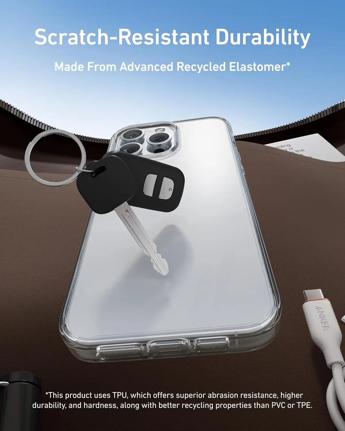 Color: Beige, Material: Plastic - For iPhone 16 15 14 13 12 Pro Max Case Clear, Slim Thin Lightweight Transparent [Non-Yellowing] Protective Phone Case
