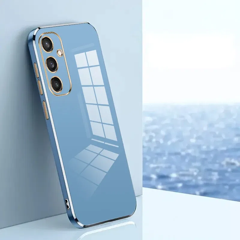 Material: PP, Color: Black - TPU Electroplating Case for Samsung Galaxy Note 10 20 Plus UItra S20 FE S21FE S21 S22 S23 S24 Plus Uitra A52 A71 A51 A72 Cover
