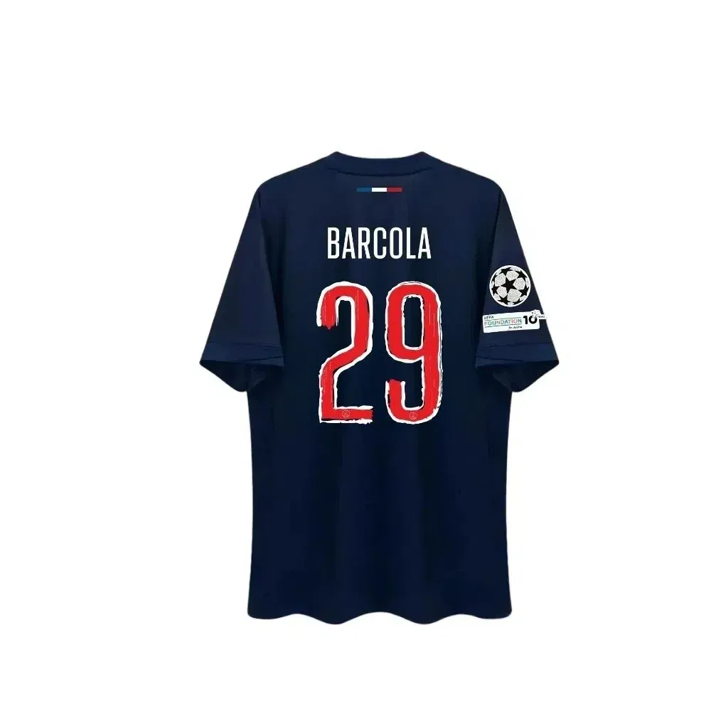 Color: green, Size: Mother 6XL - Paris Saint Germain Champion Men's 3D Printed Sports Fast Drying Breathable T-shirt Football T-shirt Family Children's T-shirt