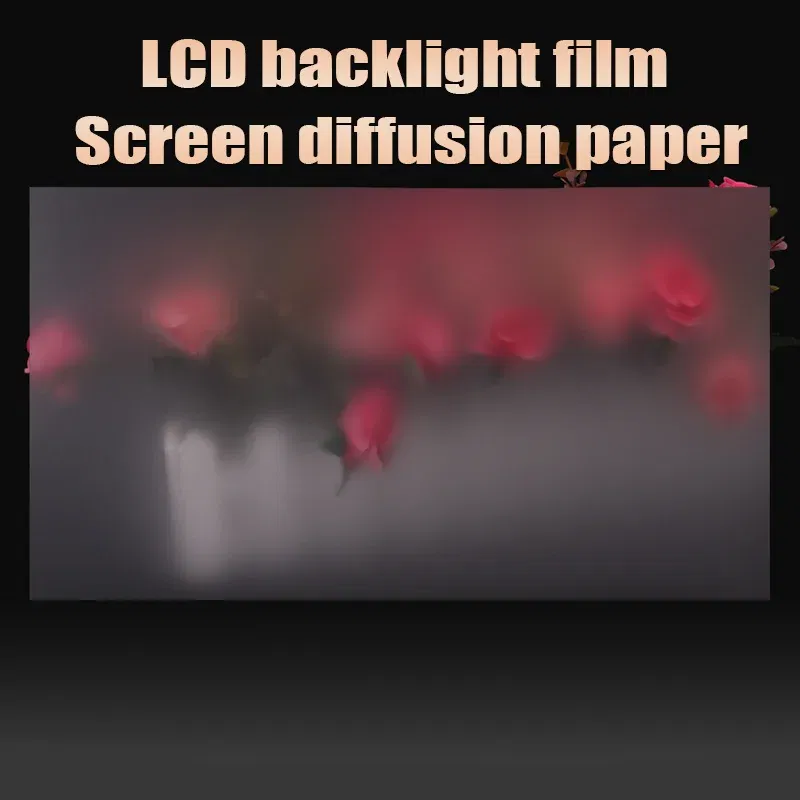 Color: Light Blue - LCD Screen Diffuser Membrane Display Prism Film Led Light Backlight Module Diffusion Paper