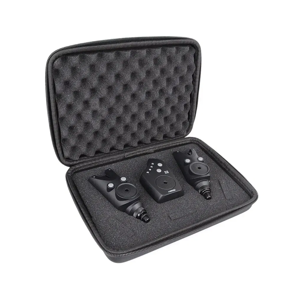 Color: Red - Hirisi Wireless Carp Fishing Alarm Set Waterproof Fishing Bite Alarms Fishing Accessories Fishing Bite Indicator S6