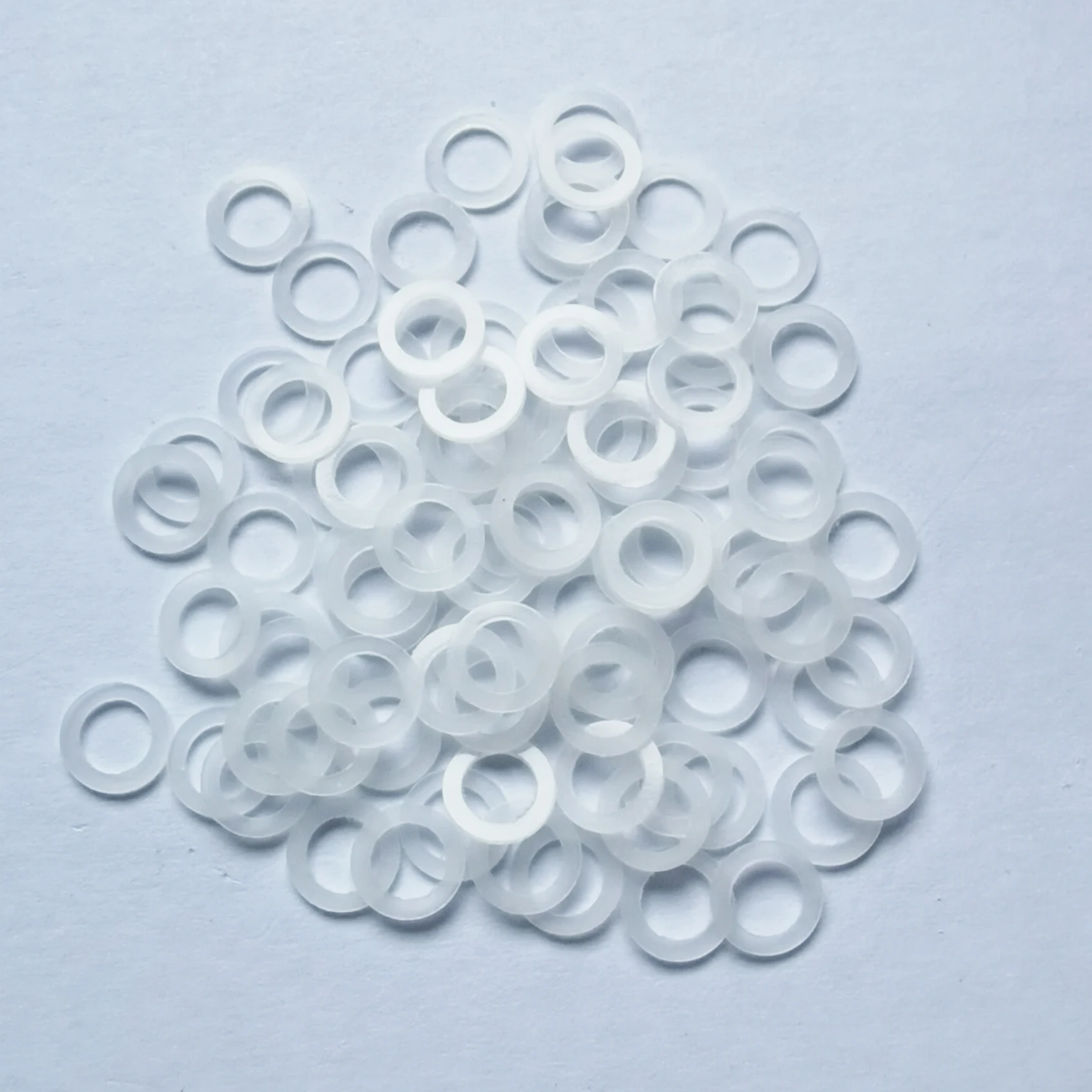Size: L - 6*4mm 7*4mm 7*5mm pet hair Scissors parts pvc washers