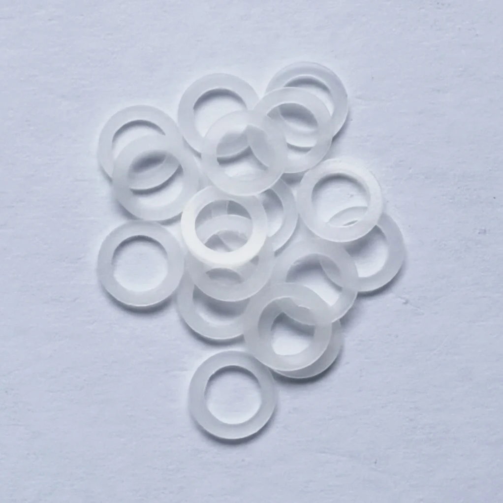 Size: L - 6*4mm 7*4mm 7*5mm pet hair Scissors parts pvc washers