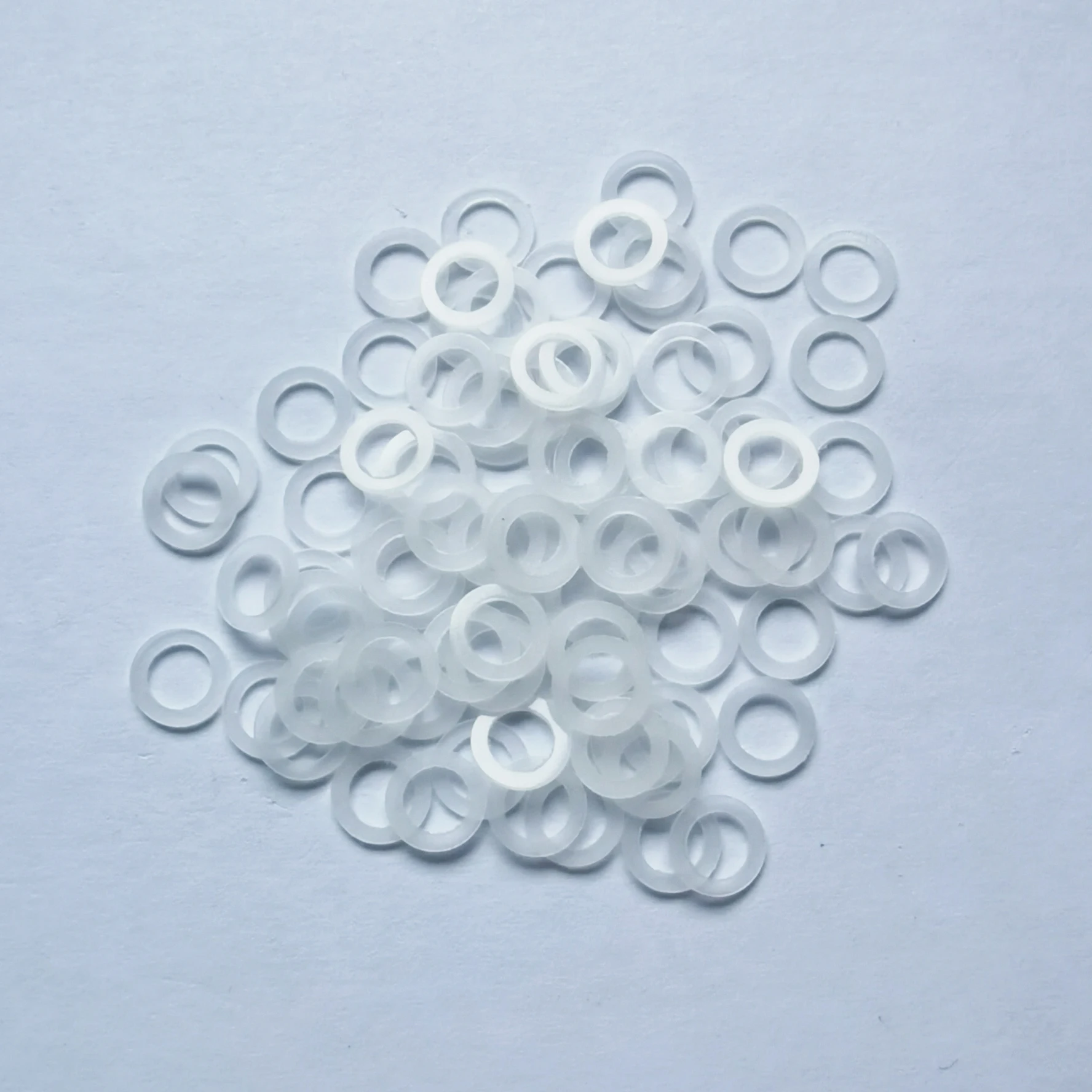 Size: L - 6*4mm 7*4mm 7*5mm pet hair Scissors parts pvc washers