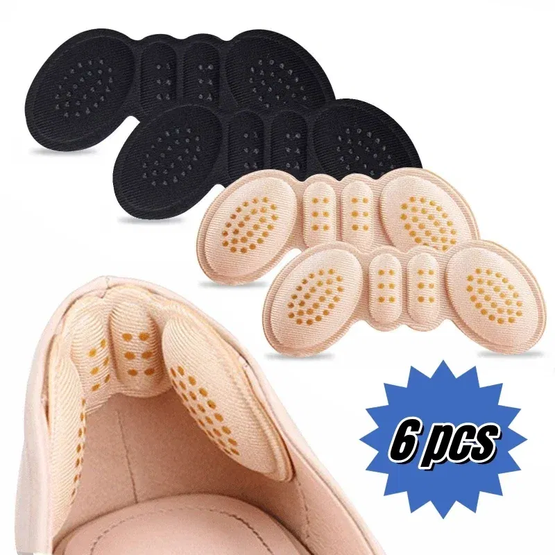 Color: Clear, Ships From: CHINA - 2/4/6PCS Women Insoles Shoes High Heel Pad Adjust Size Adhesive Heels Pads Liner Grips Protector Sticker Pain Relief Foot Care