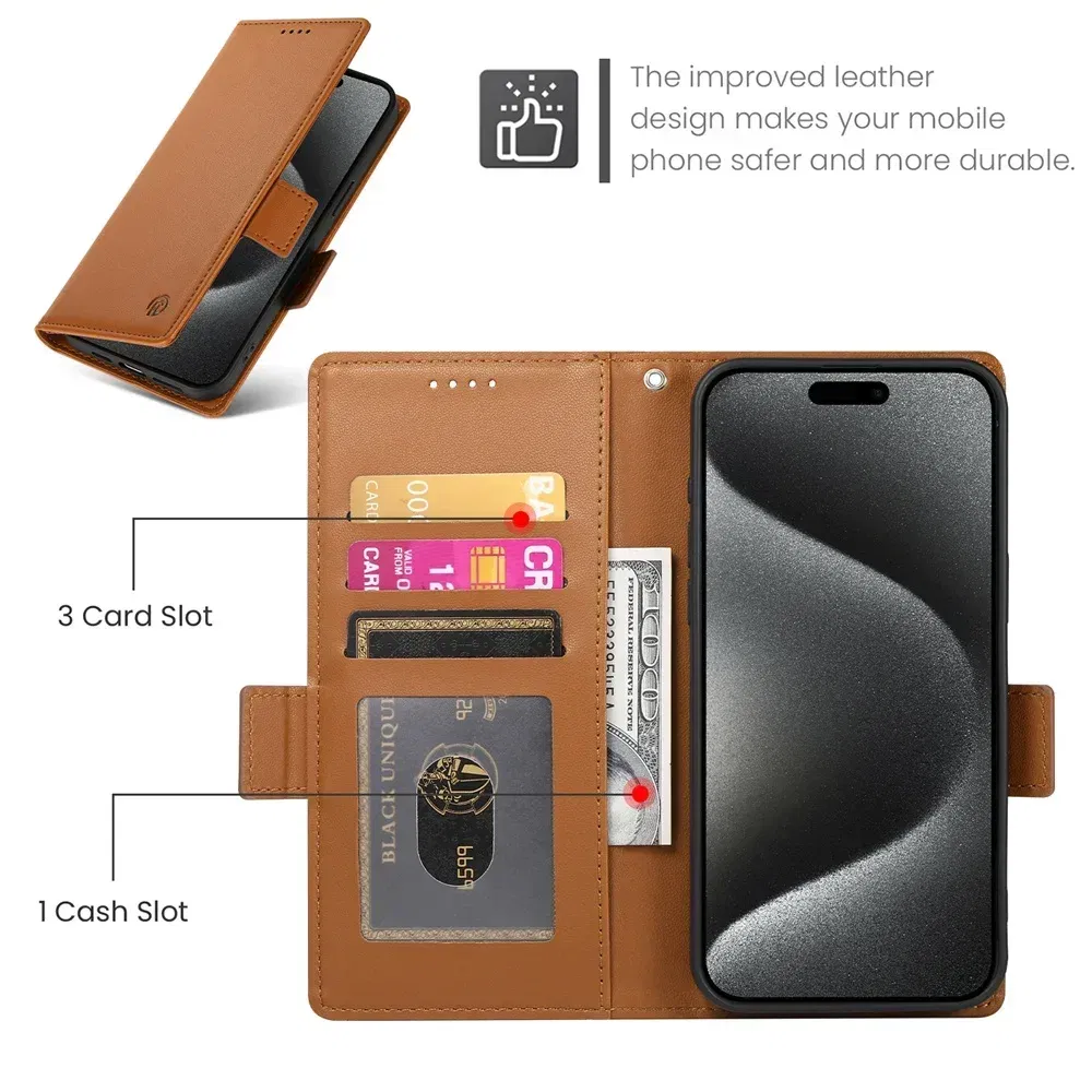 Color: SKY BLUE, Material: Plastic - PU Leather Flip Phone Case For iPhone 16 15 Pro Max 16E 14 13 1211 XS Max XR X 8 7 Plus SE KickStand Cards Solt Wallet Cover