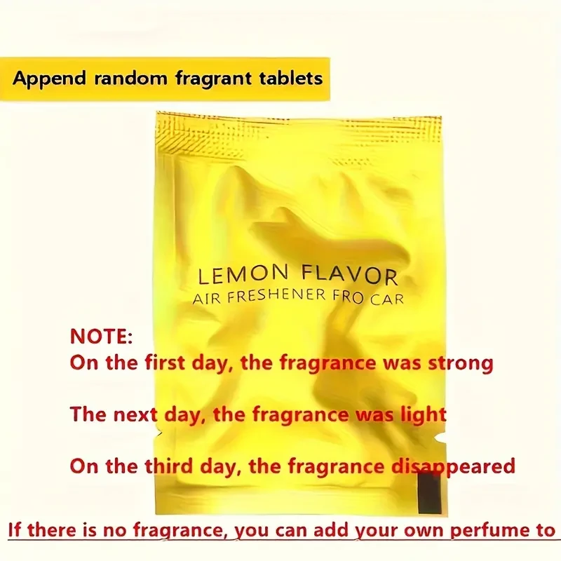 2pcs Cute Cat Acrylic Car Air Freshener Set