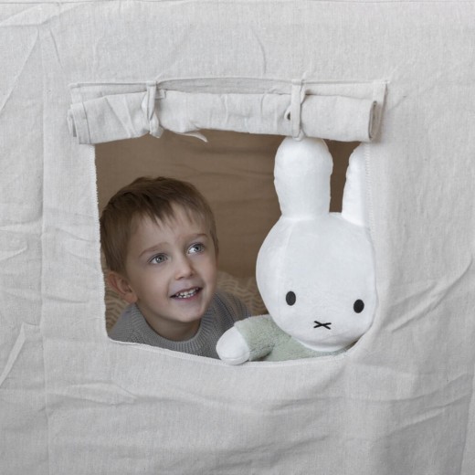 Miffy Fluffy Cuddle Plush Green Large