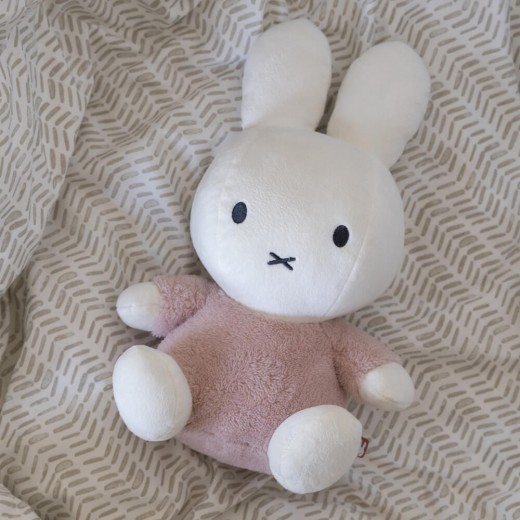 Miffy Fluffy Cuddle Plush Pink Large