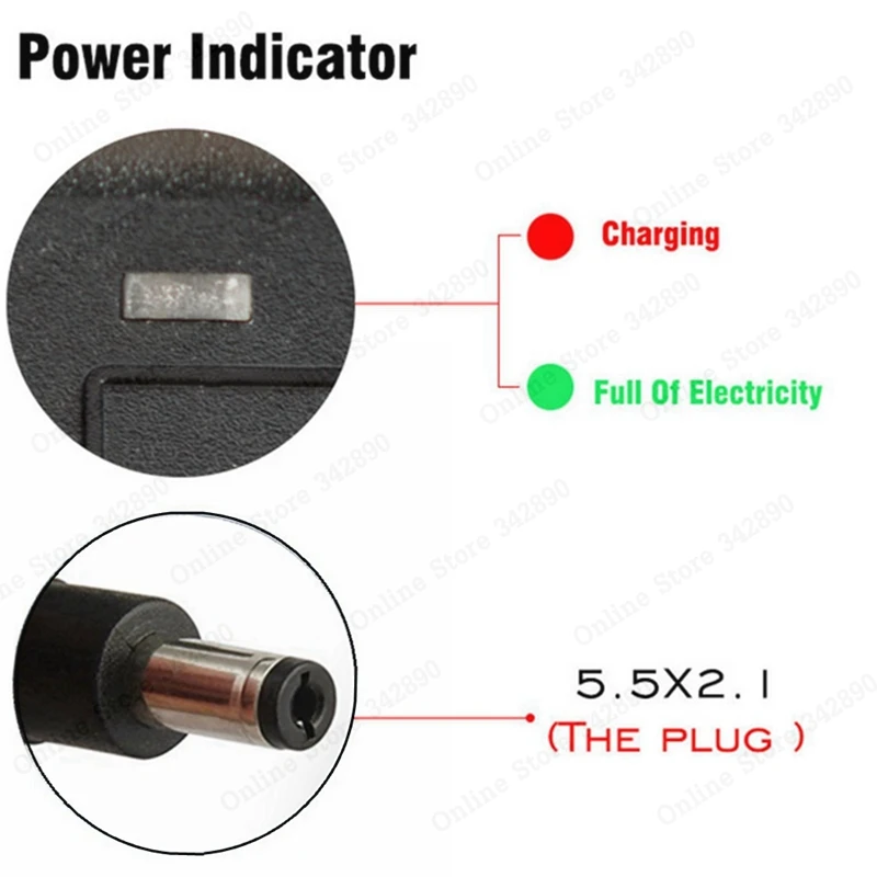 Socket Standard: us - 29.4v 2A charger for 24v 25.2v Li-ion battery suitable for ebike scooter hoverboard balance bicycle