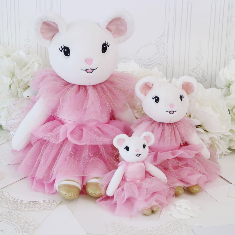 Claris Extra Large Plush Toy - Parfait Pink