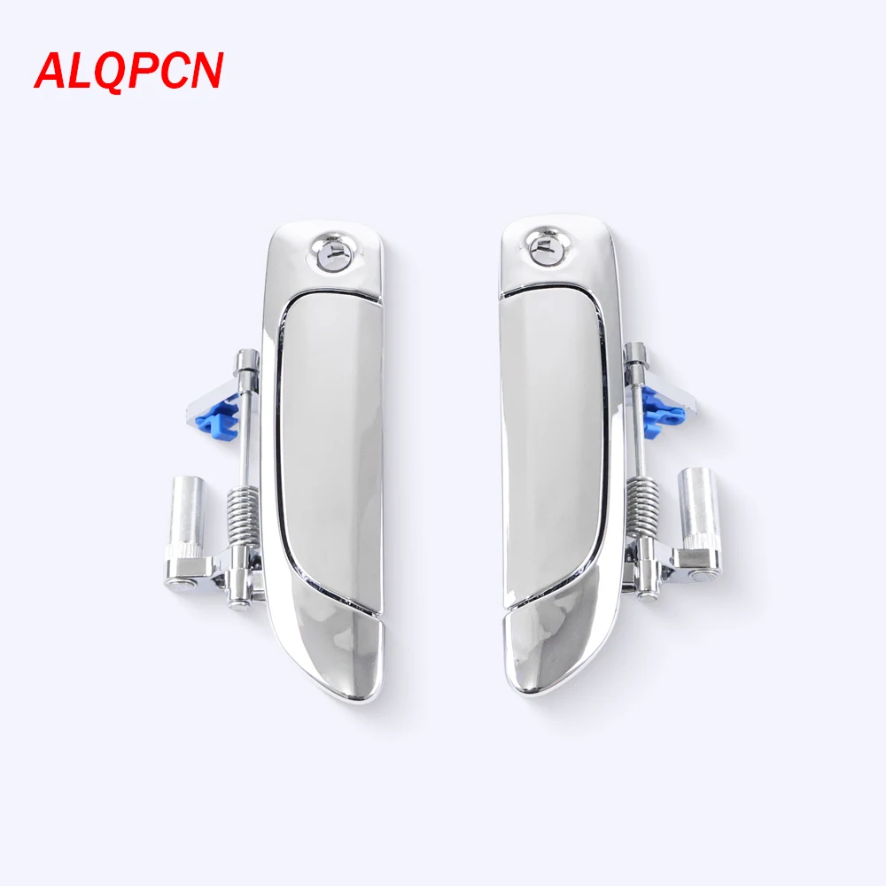 Ships From: CHINA, Color: Dark Grey - for Honda Civic 2001-2005 S5A S5G Es Et Door Handle Chrome Outer Exterior