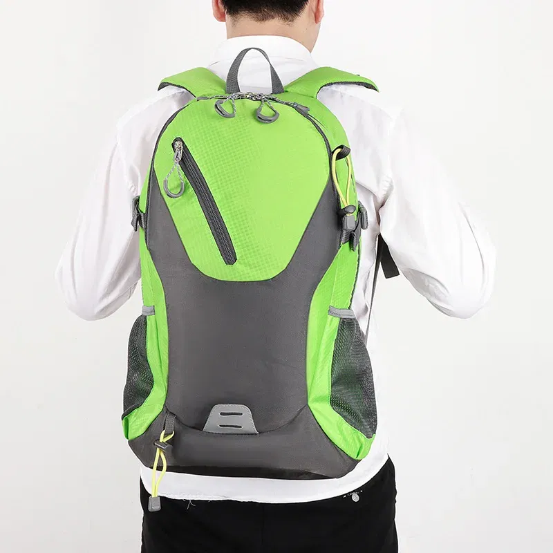 Color: PURPLE - 2024 New Outdoor Backpack Hiking Sports Mountaineering Bag Riding Backpack 40L Waterproof Backpack Leisure Travel Bag