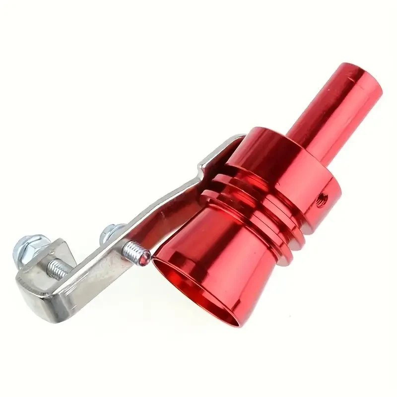 Red Turbo Sound Whistle - Tailpipe Noise Enhancer