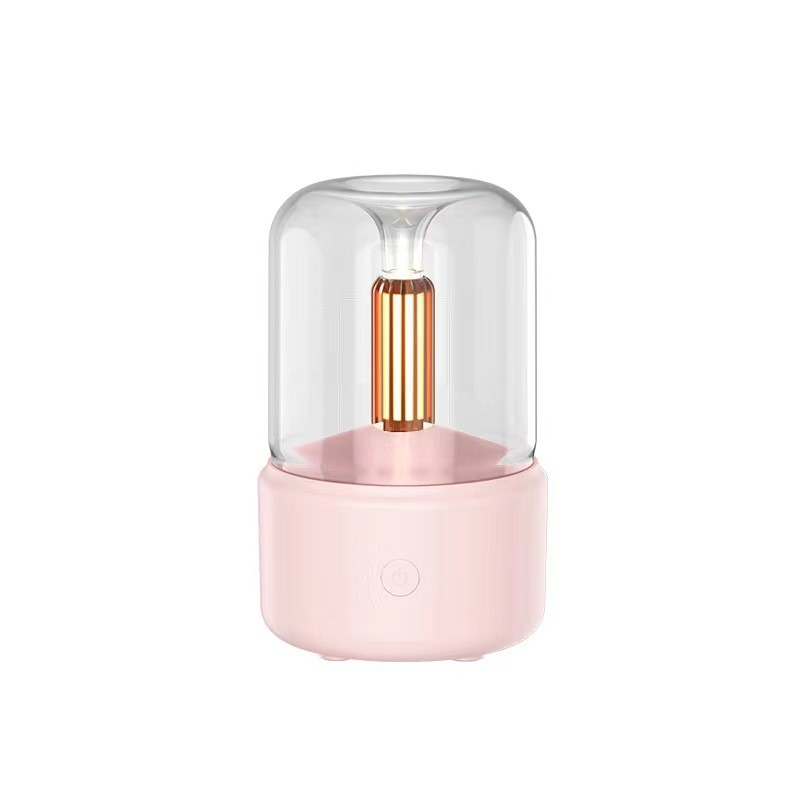 Portable Aromatherapy Humidifier with LED Candlelight
