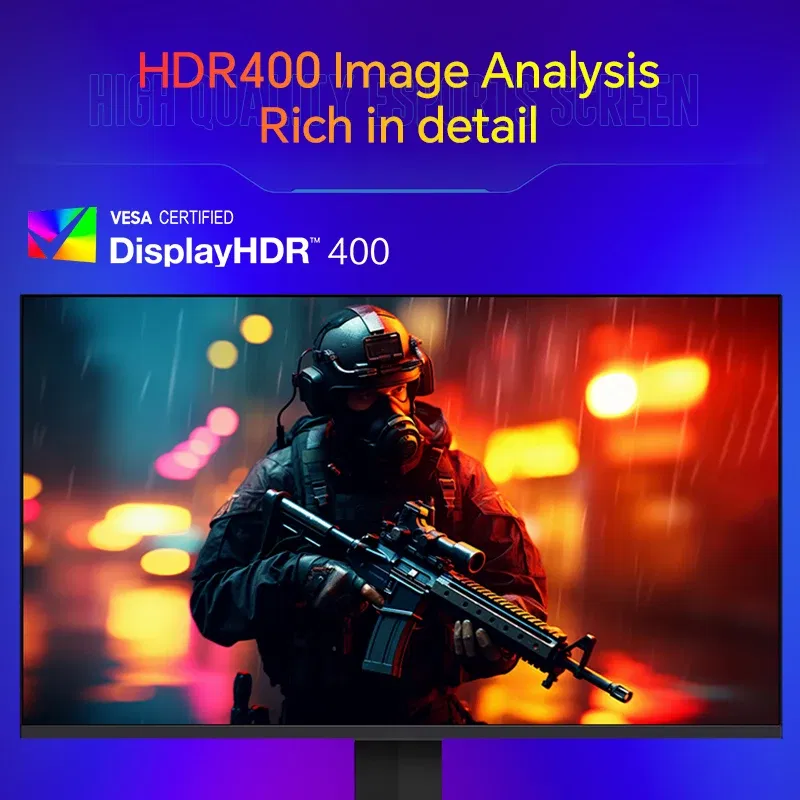 Color: black, Ships From: CHINA - Top Anmite 27" IPS 4K Monitor Ps4 LCD Computer Game High color gamut screen suitable for graphic designers