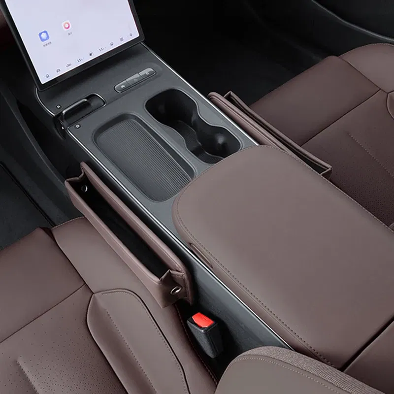 Color Name: Blue - Car Front Seat Crevice Storage Box Pocket For BMW E46 E39 E60 E90 E36 F30 F10 X5 E53 E70 E34 E30 F20 F15 G30 G31 Car Accessories
