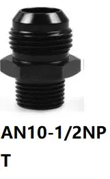 Color: WHITE - Oil Hose Straight Fitting Hose Adapter Oil Cooler Fitting An6 to An6 An8 An10 1/2 1/8 3/8 1/4 NPT 5/16,AN10 AN8 to 9MM M18 M12
