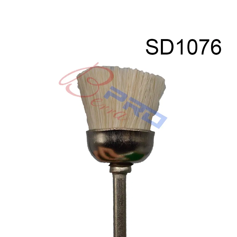 Color: light yellow - RolinStar 1pcs Steel Wire Wheel Buffing Drill bit Rotary Tools Grinder Welding clean Cups for Metal Rust Removal wool Brush