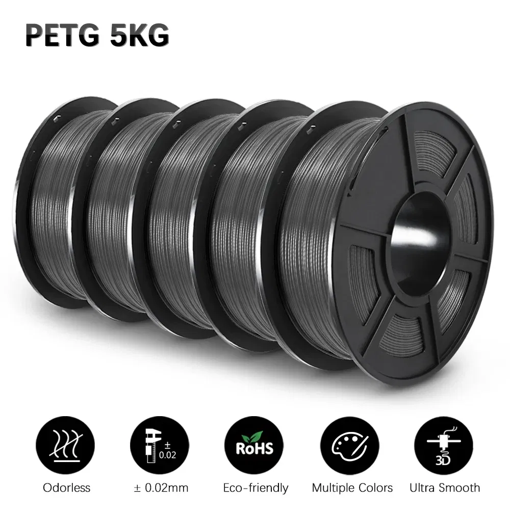 Color: Lanvender, Ships From: CHINA - Top 3D Filament PETG/EASY ABS/TPU/ASA Filamnet 1.75mm 5Roll 1KG(TPU 0.5KG/Roll) 3D Printer Filament for 3D Printer