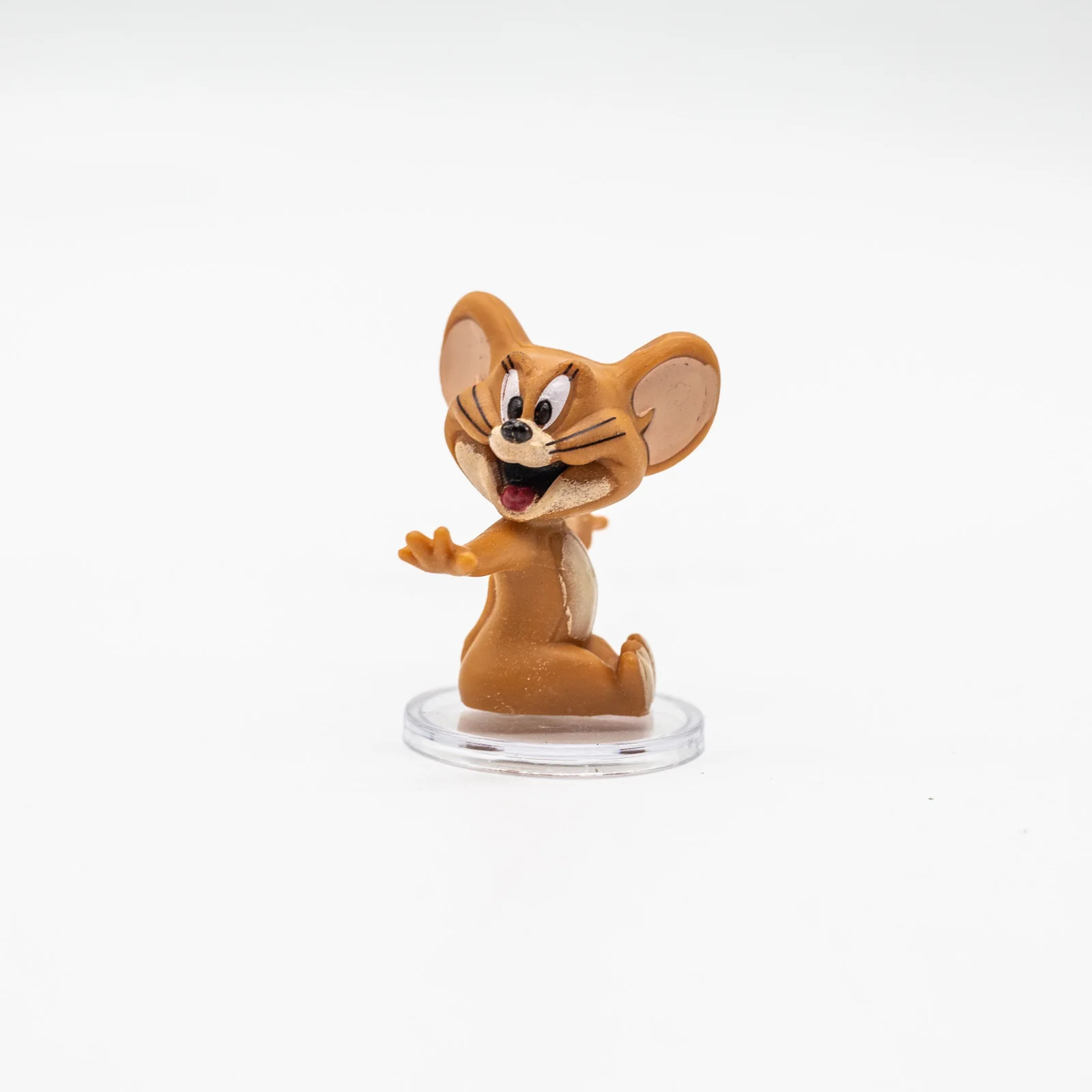 Color: SKY BLUE - Action Figure Anime Mini Doll Cute Spike Dog Toms Cat Jerry Mouse Funny Cartoon Figurine Table Ornaments Kids Birthday Gifts