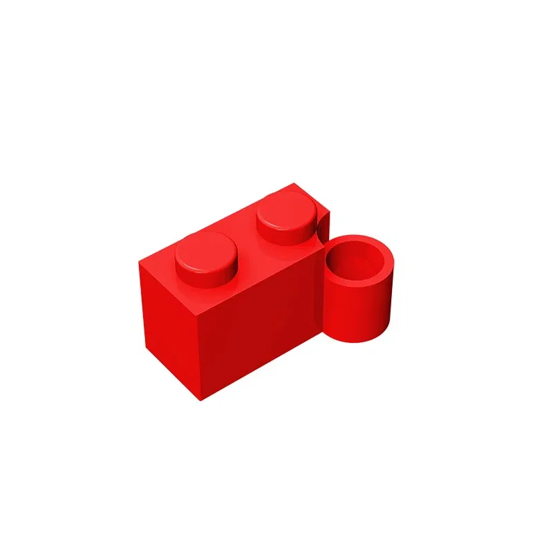 Color: wood - Gobricks GDS-809 HINGE 1X2 LOWER PART compatible with lego 3831 children's DIY Educational Building Blocks Technical