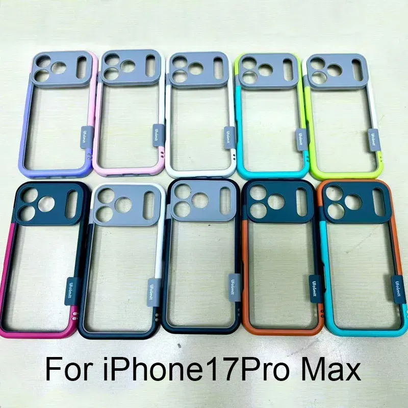Color: Blue, Ships From: CHINA, Material: Genuine Leather - Better Heat Dissipation Dual Color Bumper Border Soft Phone Case For iPhone 17 16 15 14 13 12 11 Pro Max 7 8 Plus XS XR