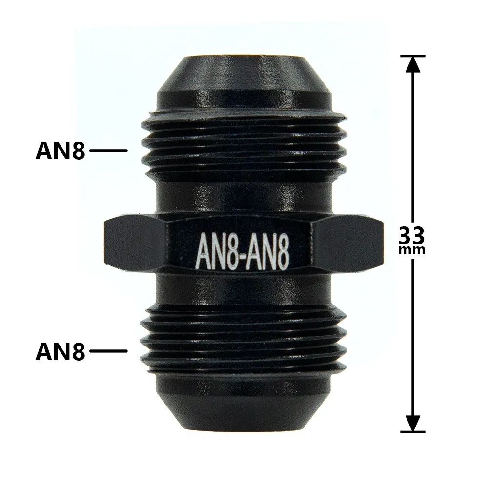 Color: GRAY - Universal Aluminum Alloy AN6 8 10 12 To AN To M16x1.5 M18x1.5 Metric Fuel Hose Adapter Pipe Thread Fitting CAR OIL COOLER SYSTEM