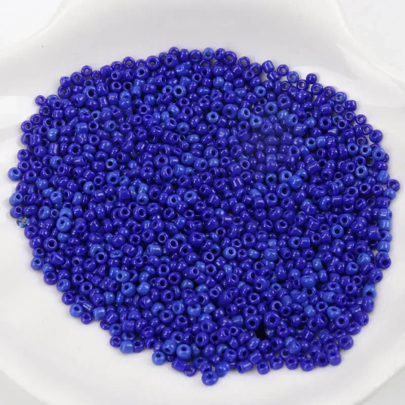 Color: black, Item Diameter: 3mm - 150-1000pcs 2/3/4mm Charm Czech Glass Seed Beads DIY Bracelet Necklace Beads For Jewelry Making DIY Earring Necklace