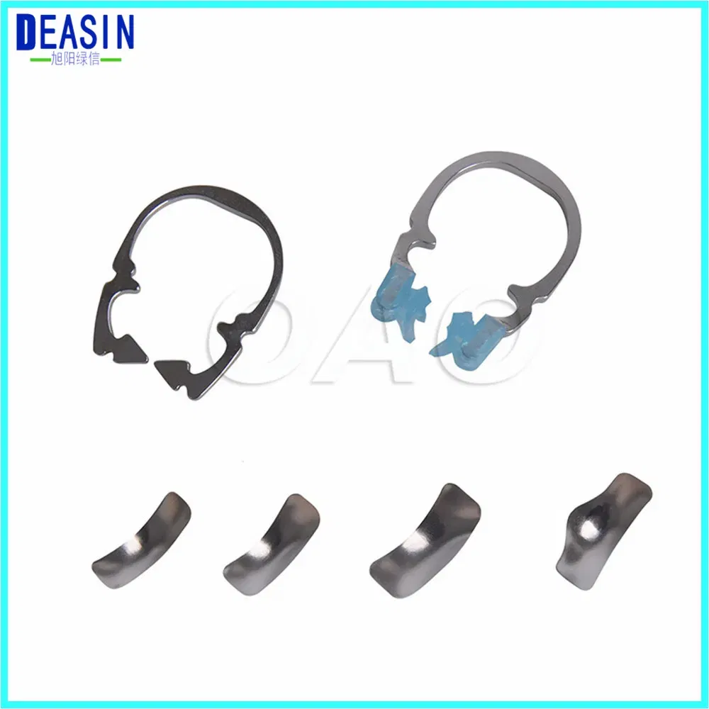 Color: Red - Dental Bean Flap Forming Tablet dental materials Dental Matrix Sectional Cntoured Metal Matrices Full Kit