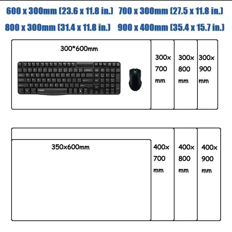 Size: XXL, Color: BROWN - Japanese Dragon Large Gaming Mousepad XXL Keyboard Gamer Mouse Pad on The Table Speed Desk Mat Anime 900x400 700X300 Mouse Mats