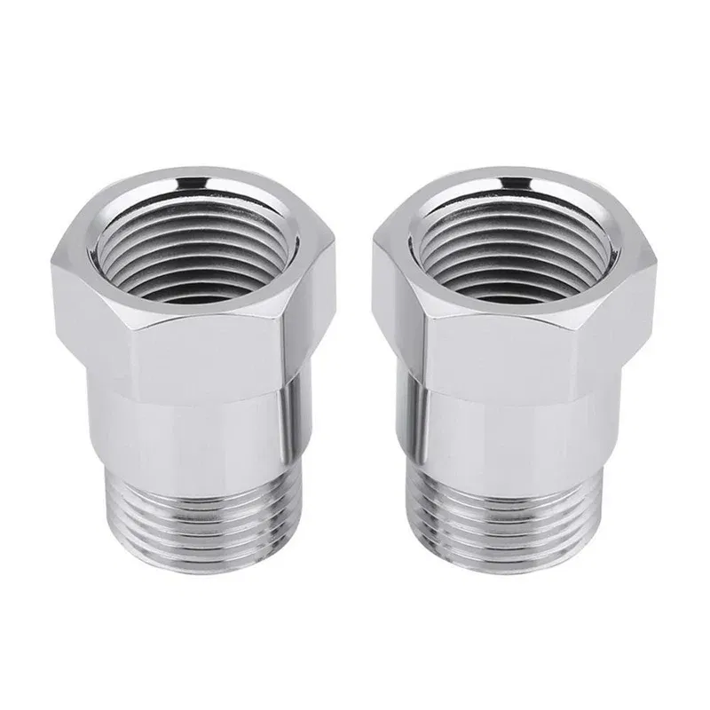Universal Non Foulers CEL Fix Check Engine Light Eliminator O2 Oxygen Sensor Adapter Extender Spacer M18X1.5 32MM