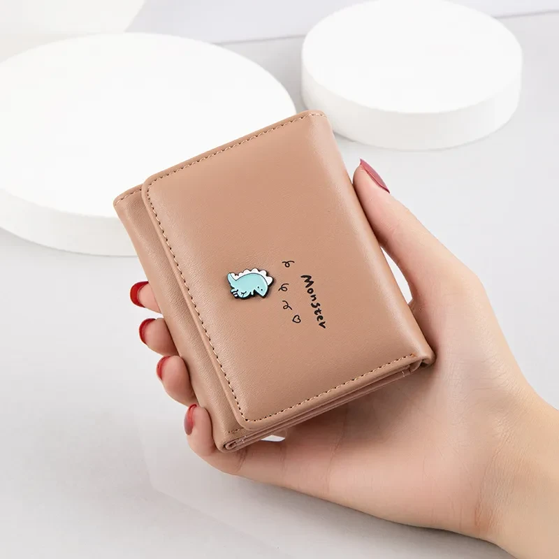mize new style cartoon short wallet female Korean version lovely girl child vertical zi