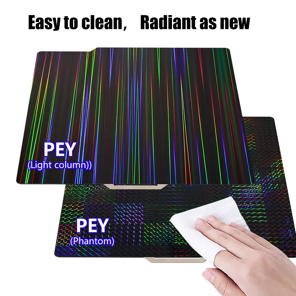 Color: WHITE, Size: 1.8mm - Upgrade Pet Bed For Creality K1 K1 Max K1C Ender-3 S1 Pro Magnetic Plate Ender-5 S1 Reality Bed Reality K1 Bulid Plate Pei Sheet